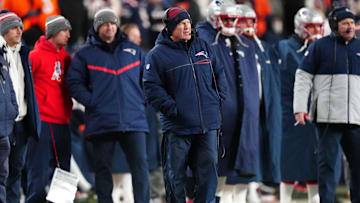 Dec 24, 2023; Denver, Colorado, USA; New England Patriots head coach Bill Belichick