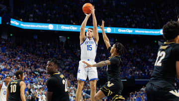 Former Kentucky guard Reed Sheppard could be selected within the first five picks of the 2024 NBA draft after a historic shooting season for the Wildcats.