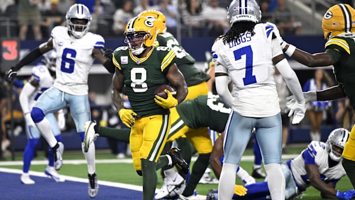 Cowboys vs. Packers on Sunday night ended in a 40-40 tie. Cowboys vs. Packers on Sunday night ended in a 40-40 tie.