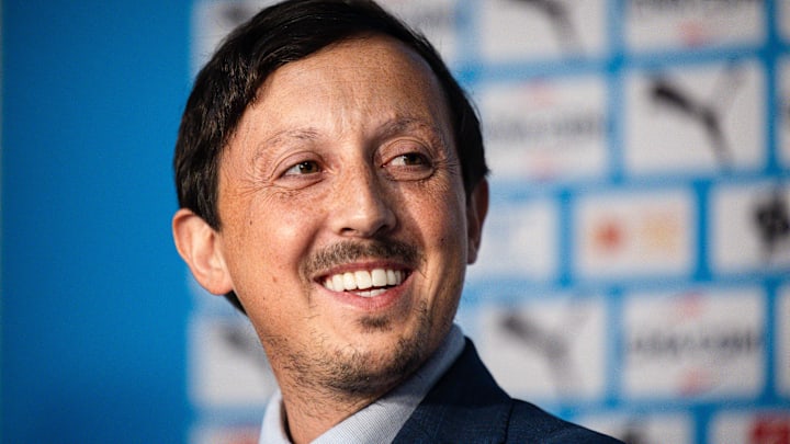 Le président espagnol de l'OM, Pablo Longoria. Le président espagnol de l'OM, Pablo Longoria.