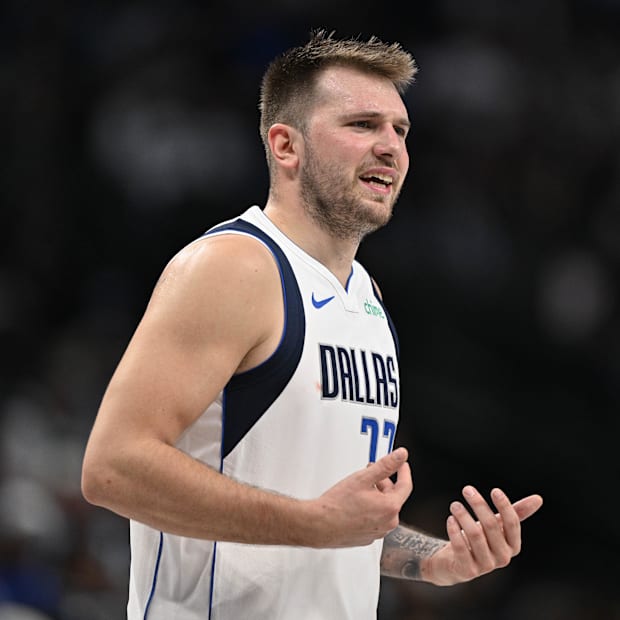 Dallas Mavericks guard Luka Doncic 