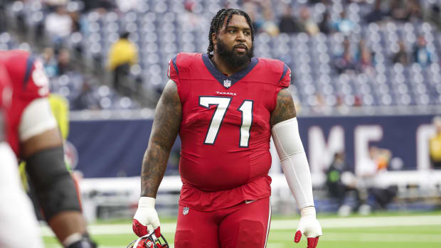 Houston Texans offensive tackle Tytus Howard 