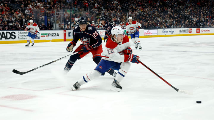 Cole Caufield and Patrik Laine