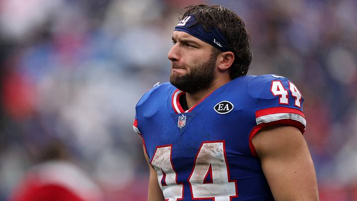 New York Giants running back Cam Skattebo