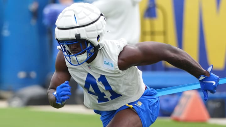 Los Angeles Rams - offensive linebacker Josiah Stewart