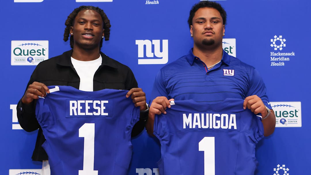 New York Giants - draft picks Arvell Reese and Francis Mauigoa