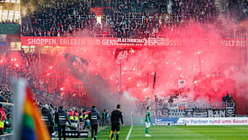 Eintracht-Fans zündeten auch 2025 wieder fleißig Pyrotechnik