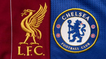 The Liverpool and Chelsea Club Crests