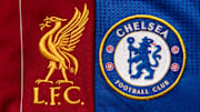 The Liverpool and Chelsea Club Crests