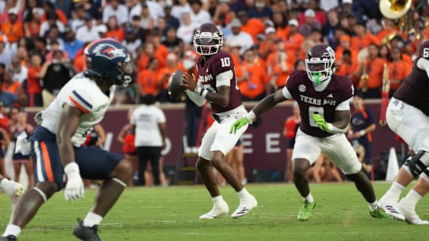Texas A&M Aggies quarterback Marcel Reed