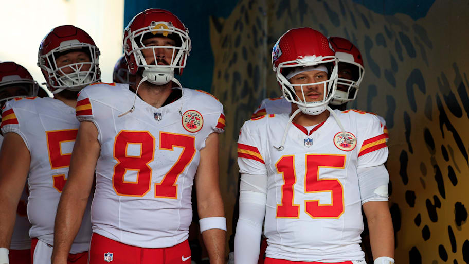 The partnership of Kansas City Chiefs quarterback Patrick Mahomes and tight end Travis Kelce will be crucial in 2025.  | Corey Perrine/Florida Times-Union / USA TODAY NETWORK