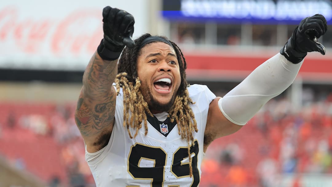 New Orleans Saints defensive end Chase Young