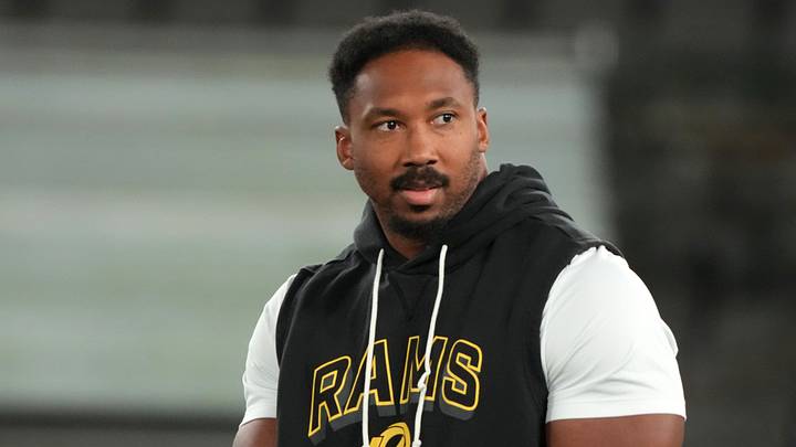 Los Angeles Rams defensive end Myles Garrett