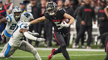 Atlanta Falcons wide receiver Drake London enters his fourth season after finishing fourth in the NFL in yards in 2024.