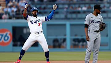 Miami Marlins v Los Angeles Dodgers