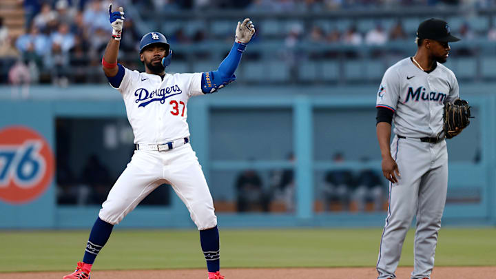 Miami Marlins v Los Angeles Dodgers