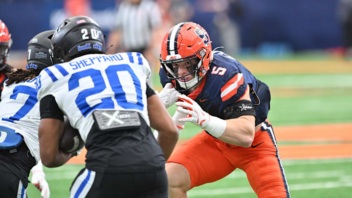 Talented Syracuse football linebacker Antoine Deslauriers is a freshman All-American, according to media outlet On3.