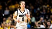 Iowa Hawkeyes guard Molly Davis