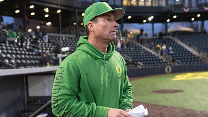 Oregon baseball coach Mark Wasikowski has led the Ducks to 16-8 league record this year, good for third in the Big Ten. They're ranked No. 5 in the NCAA in the D-1 Baseball poll.