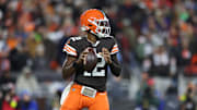 Cleveland Browns quarterback Shedeur Sanders made his NFL debut against the Ravens.