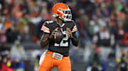 Browns quarterback Shedeur Sanders will make his first NFL start against the Raiders on Sunday.