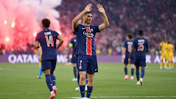 Achraf Hakimi a ouvert le score dans cette finale de Ligue des Champions.