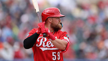 Cincinnati Reds outfielder Blake Dunn