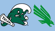 Tulane vs North Texas Graphic