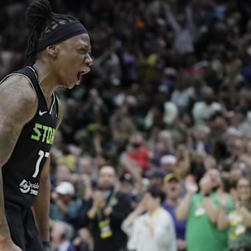 The Seattle Storm are big favorites against the Golden State Valkyries on Saturday.