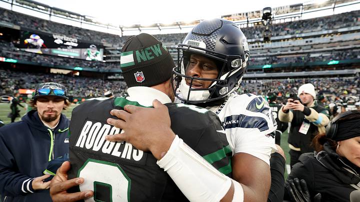 Geno Smith and Aaron Rodgers