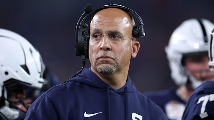 Penn State football head coach James Franklin
