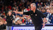 San Diego State head coach Brian Dutcher.