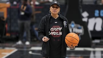 South Carolina basketball coach Dawn Staley