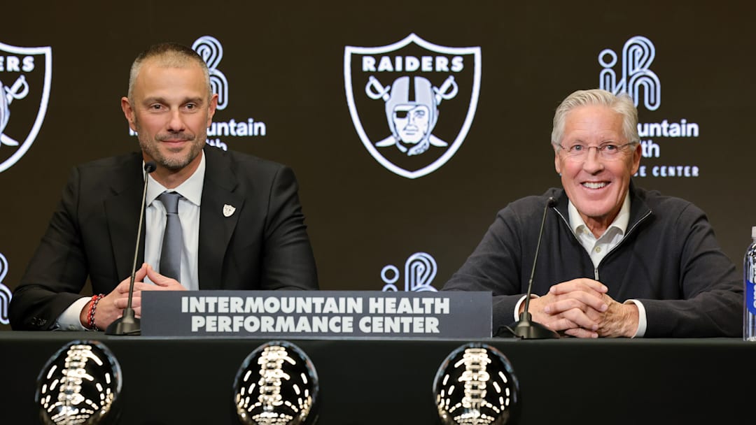 Las Vegas Raiders Introduce Pete Carroll As Head Coach, John Spytek As General Manager
