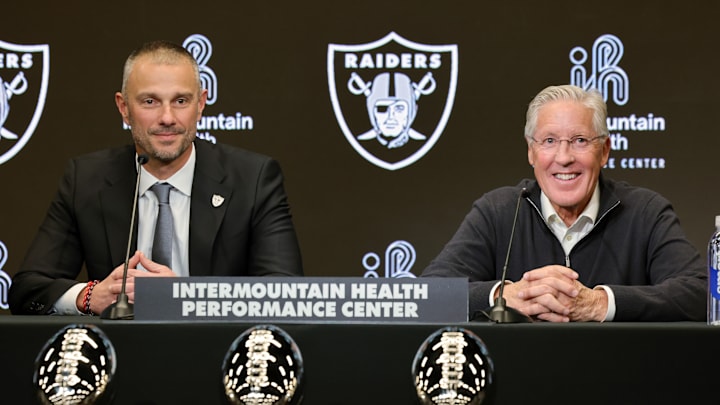 Las Vegas Raiders Introduce Pete Carroll As Head Coach, John Spytek As General Manager