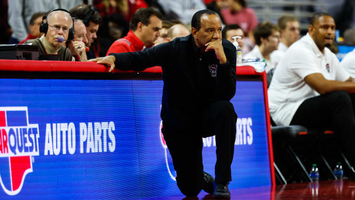 NC State basketball head coach Kevin Keatts