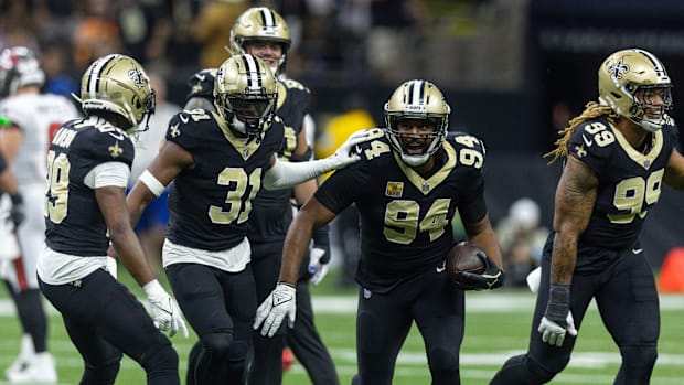 New Orleans Saints defensive lineman Cam Jordan