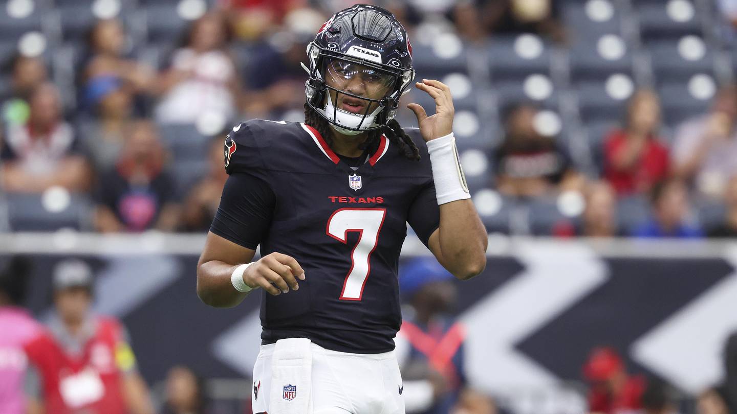 Texans' C.J. Stroud Upset Lots of Houston Fans With MLB Hat He Wore to ...