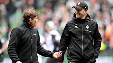 Verlässt spätestens im Sommer 2026 Werder Bremen: Ole Werner (rechts)