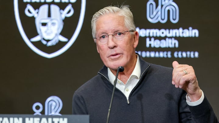 Las Vegas Raiders Introduce Pete Carroll As Head Coach, John Spytek As General Manager