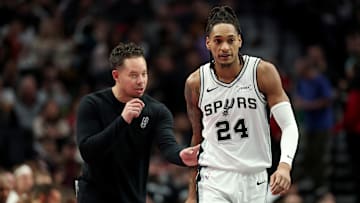 San Antonio Spurs v Portland Trail Blazers