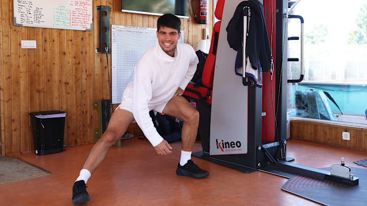 Carlos Alcaraz Pre-Season Training