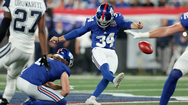 Giants Place Kicker Greg Joseph Placed on IR Tweak Practice Squad