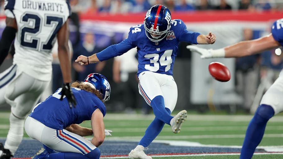 Giants Place Kicker Greg Joseph Placed on IR Tweak Practice Squad