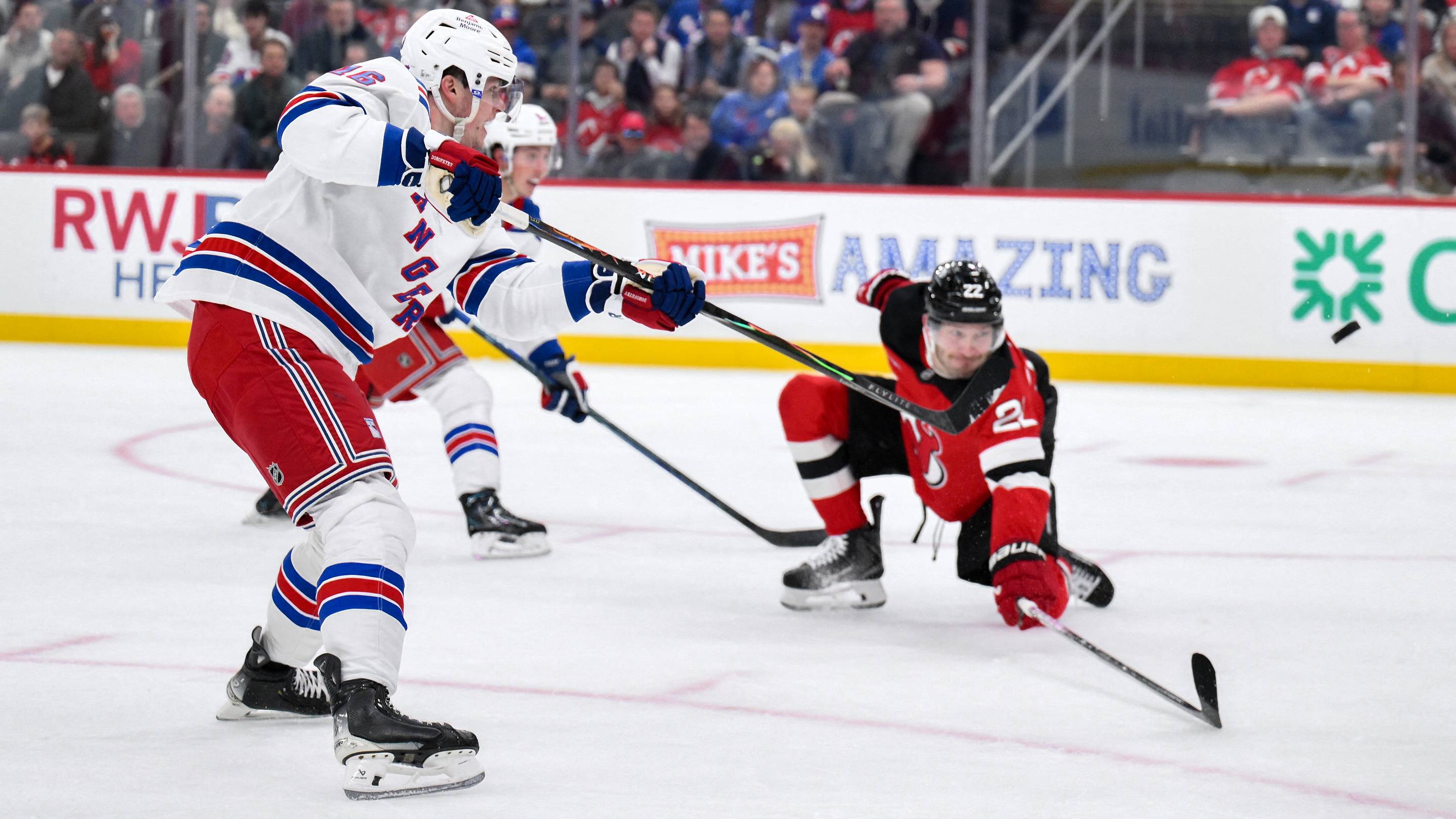 Pavel Dorofeyev's Power-Play Goal Provides Lone Silver Lining in Rangers' Blowout Loss to Devils