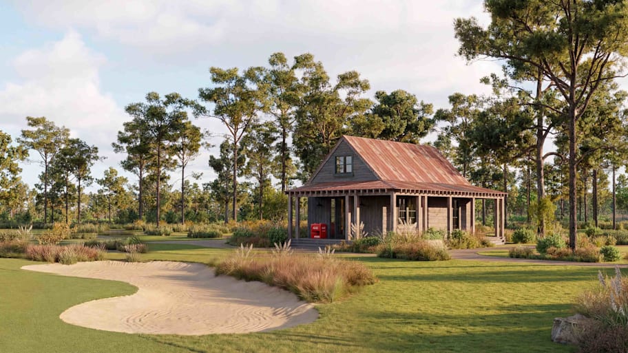 A comfort station at Candyroot