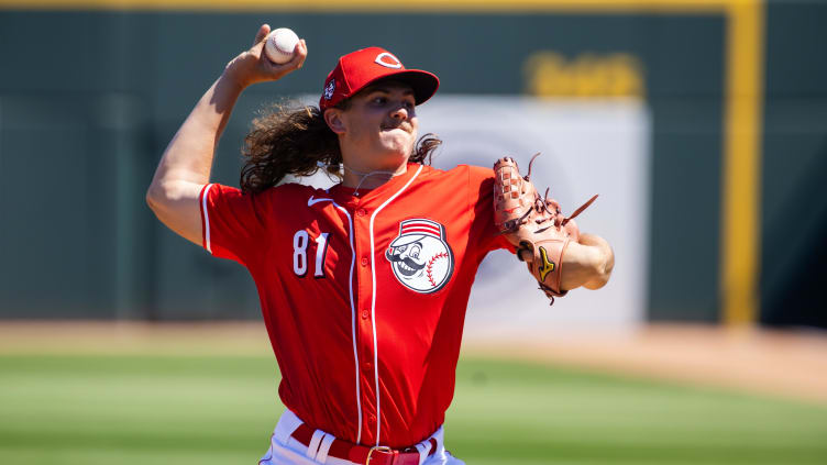 Cincinnati Reds pitcher Rhett Lowder