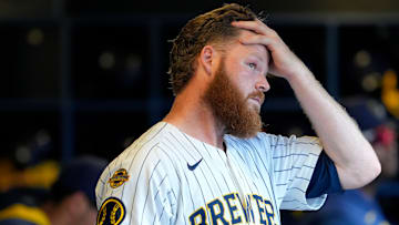 Milwaukee Brewers pitcher Brandon Woodruff.