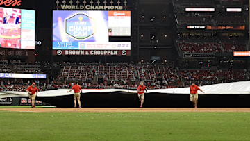 Cardinals rain delay