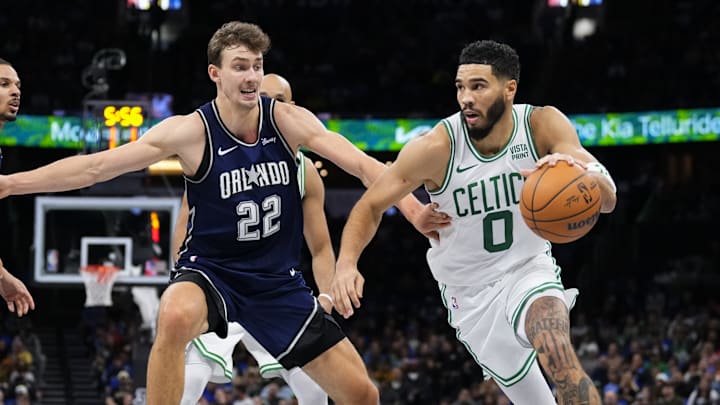 Boston Celtics, Orlando Magic, Paolo Banchero, Franz Wagner, Jayson Tatum, Kristaps Porzingis, Joe Mazzulla